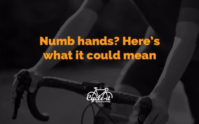 Numb hands while cycling? Here’s what it could mean